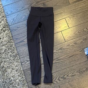High-Waisted Black lululemon Leggings